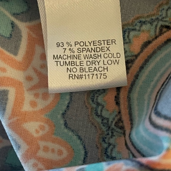 Colorful Patterned Tunic Dress - Picture 5 of 5